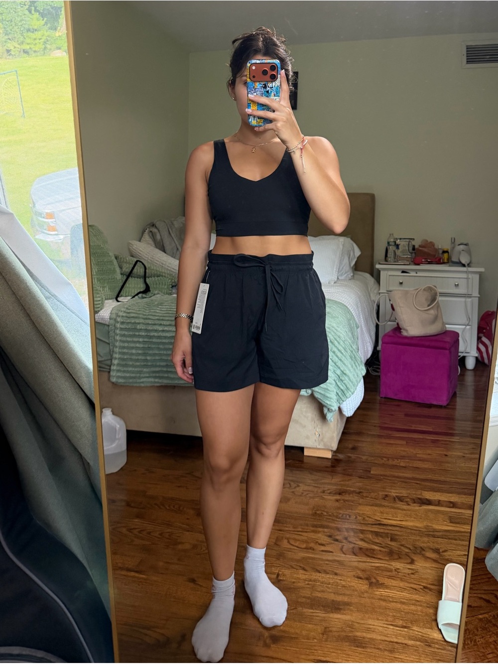 Lululemon Drawstring Dance Studio Relaxed Shorts